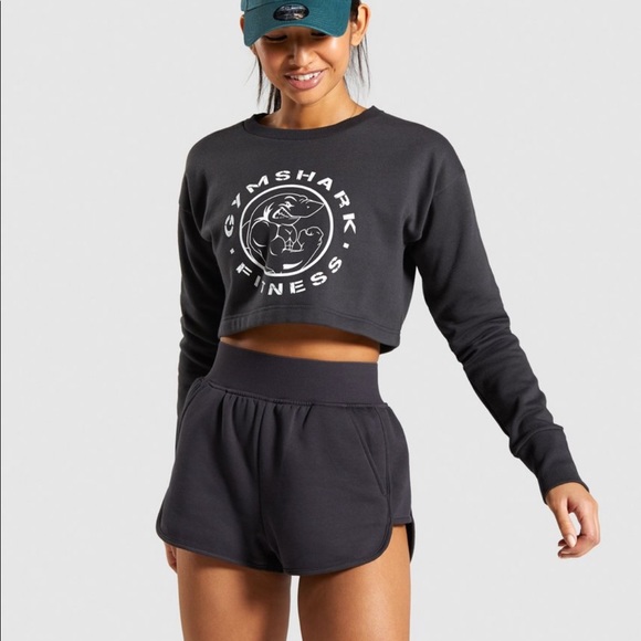 gymshark crop sweater